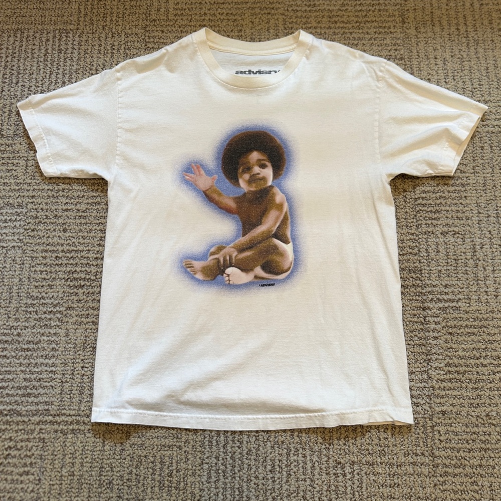ADVISRY Biggie Smalls Star Trak Airbrush Graphic T-Shirt